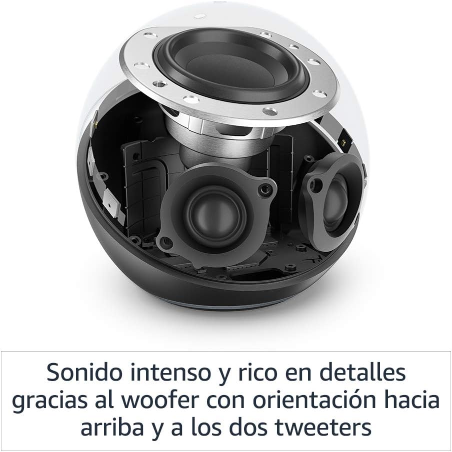 Echo (4.ª generación) | Altavoz inteligente wifi y Bluetooth con Alexa, controlador de Hogar digital y sonido Dolby de gran calidad | Azul grisáceo