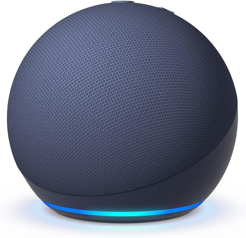 Echo Dot 5 Generación, Modelo De 2022), Altavoz Inteligente Wifi Y  Bluetooth Con Alexa, Con Sonido Más Potente Y De Mayor Amplitud