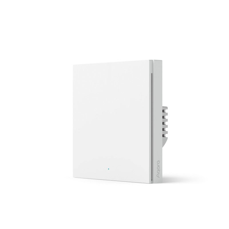 AQARA - Interruptor de pared inteligente H1 ZigBee 3.0 (sin neutro) - WS-EUK01