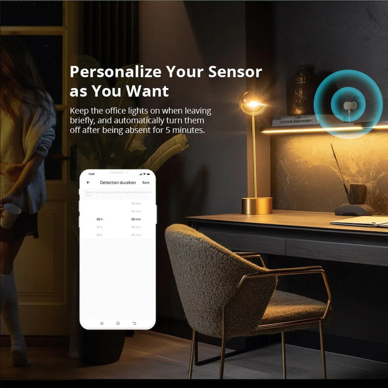 Sensor de presència humana Zigbee 3.0 (tecnologia radar) - SONOFF