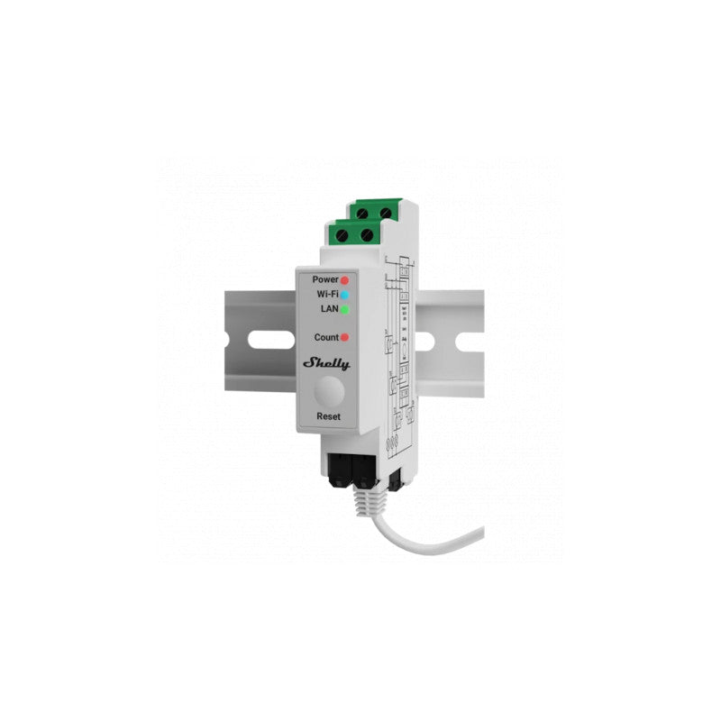 Comptador d'energia trifàsic Shelly Pro 3EM-400A Wi-Fi carril DIN - SHELLY