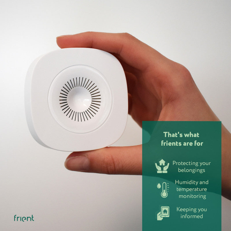 FRIENT - Sensor inteligente de temperatura y humedad Zigbee 3.0