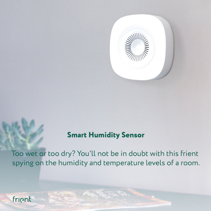 FRIENT - Sensor inteligente de temperatura y humedad Zigbee 3.0