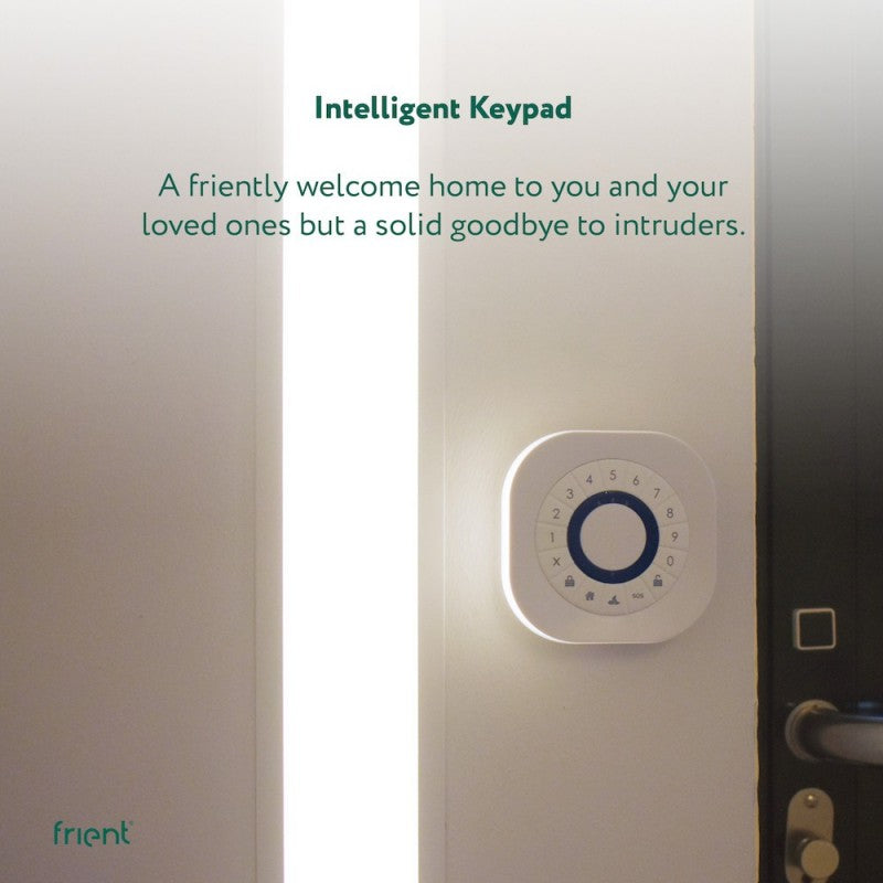 FRIENT - Teclado codificado inteligente Zigbee 3.0 + lector RFID