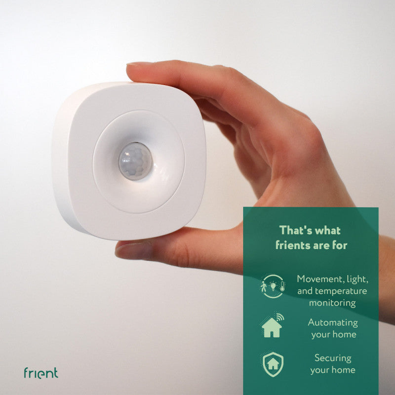 FRIENT - Detector de movimiento Zigbee 3.0 + Sensor de temperatura y luminosidad