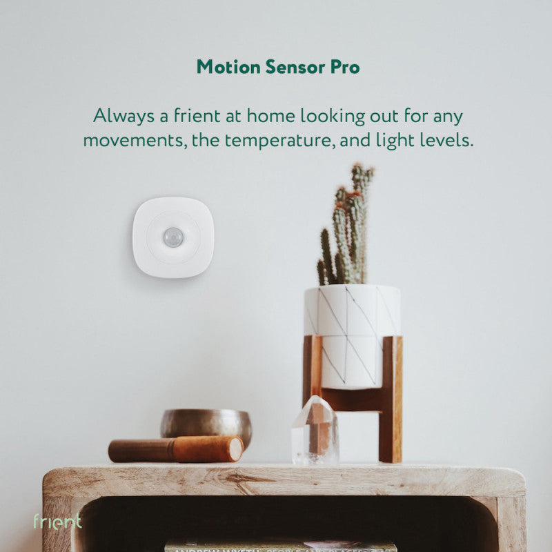 FRIENT - Detector de movimiento Zigbee 3.0 + Sensor de temperatura y luminosidad