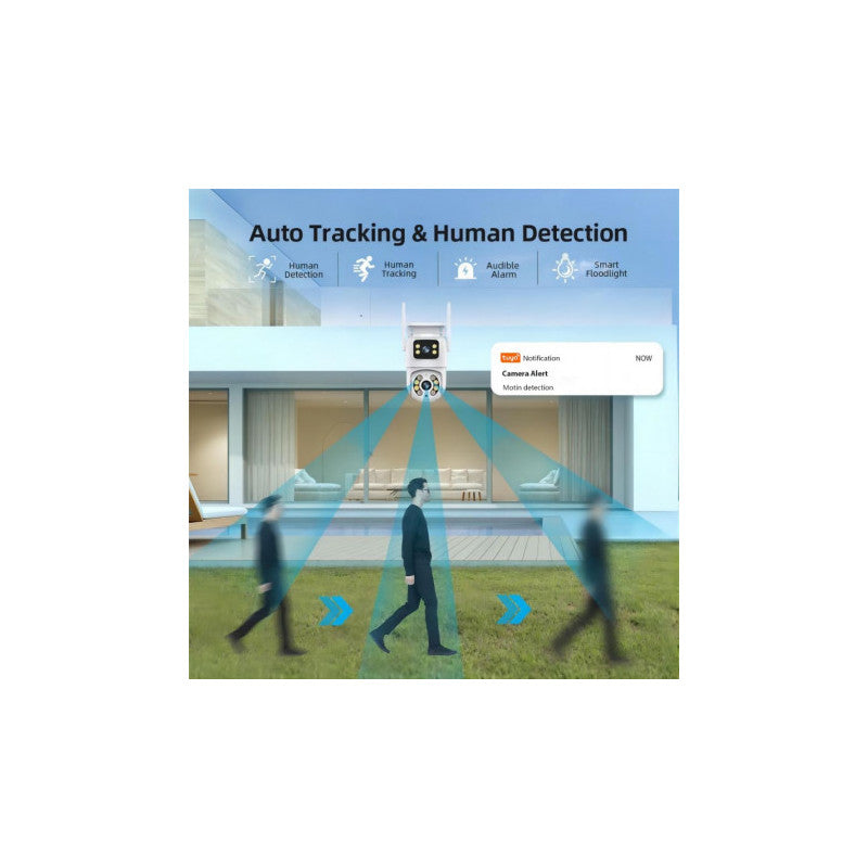 IMMAX - La teva Doble ONVIF WIFI càmera connectada a l'aire lliure