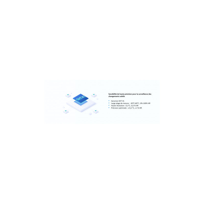 MILESIGHT - Sensor de temperatura y humedad LoRaWan + escudo antirradiación
