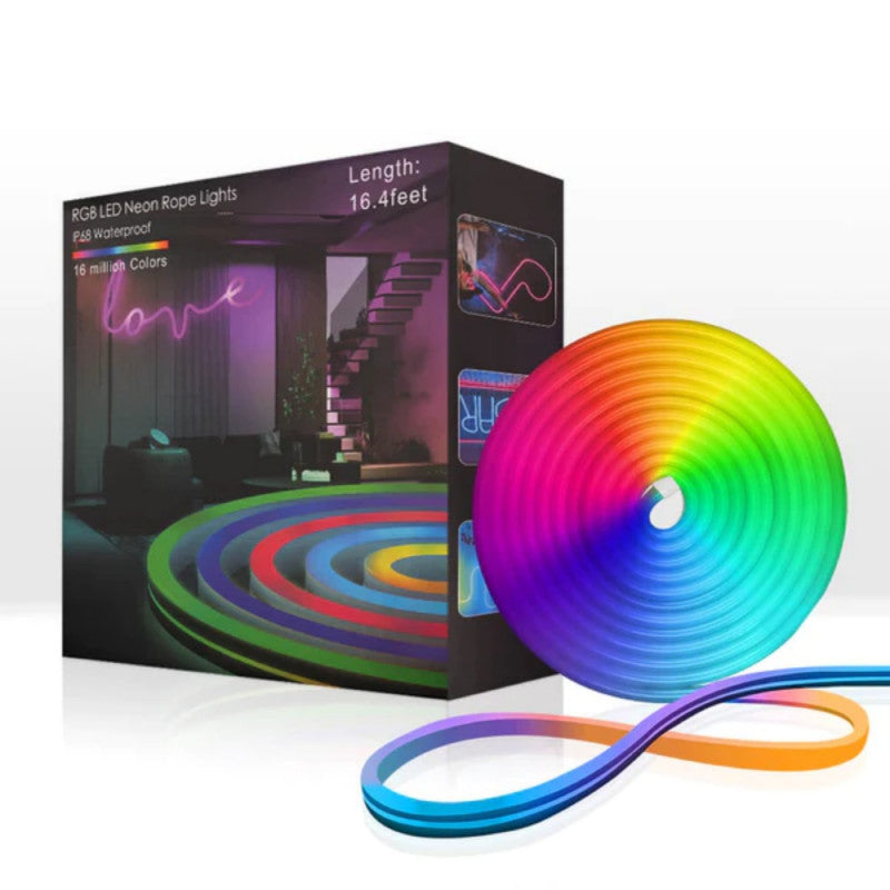 MOES - Tira de llum de neó LED intel·ligent WIFI (RGB)