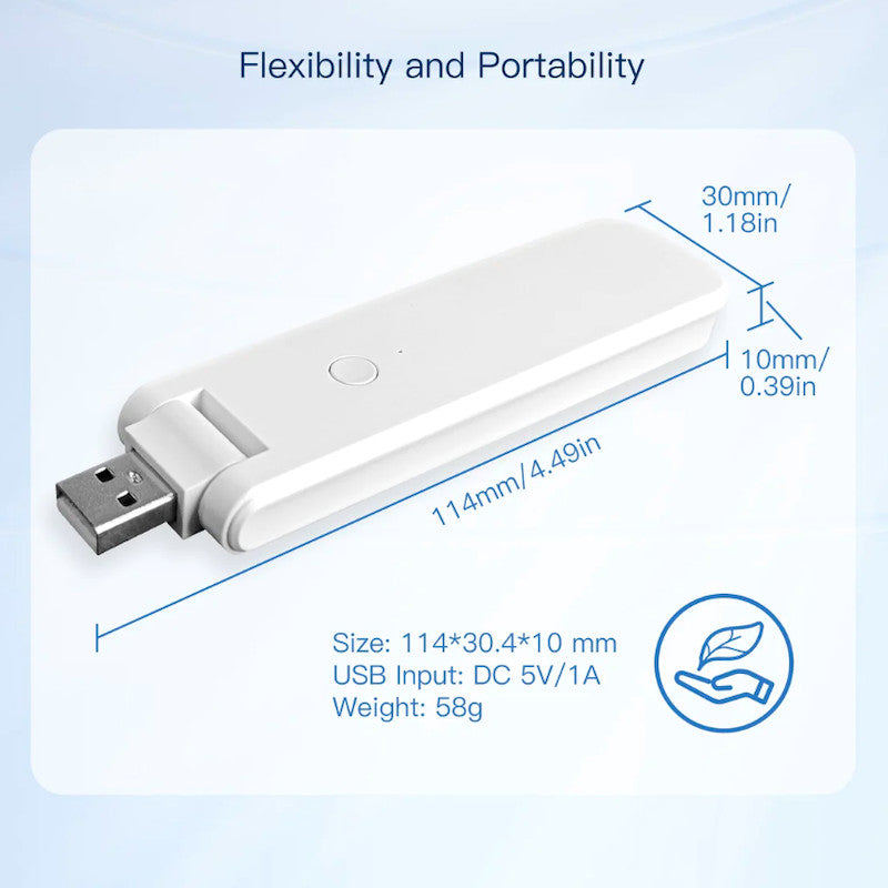 MOES - Caja domótica USB WIFI + Zigbee + Bluetooth TUYA