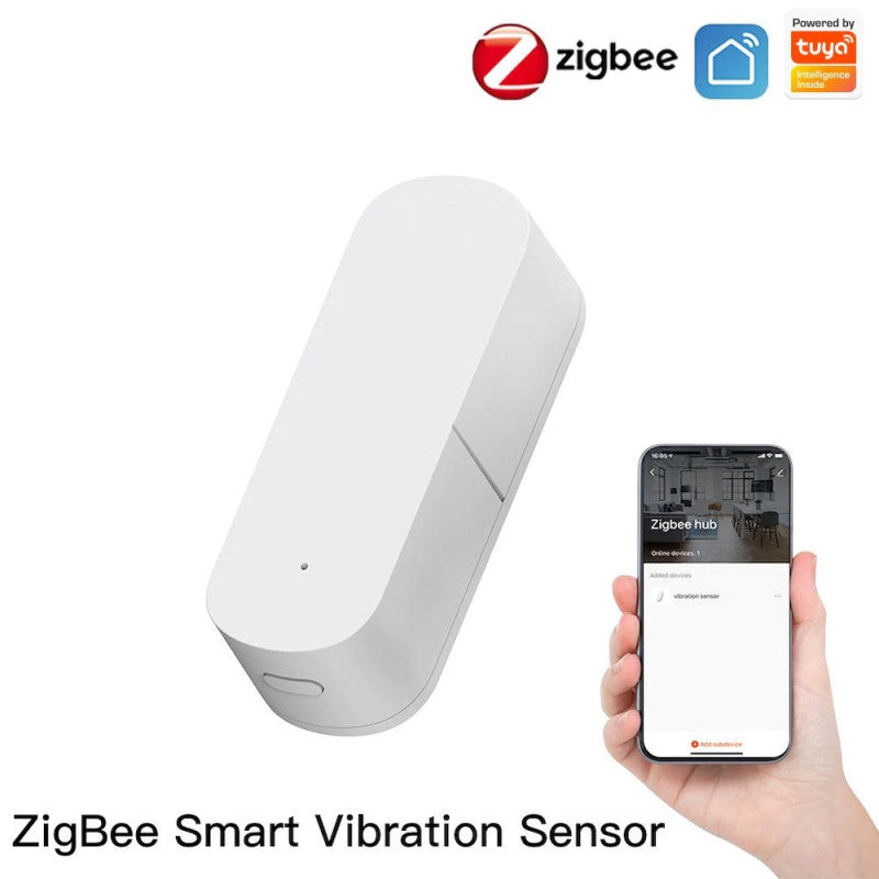 MOES - Sensor de vibración Zigbee TUYA