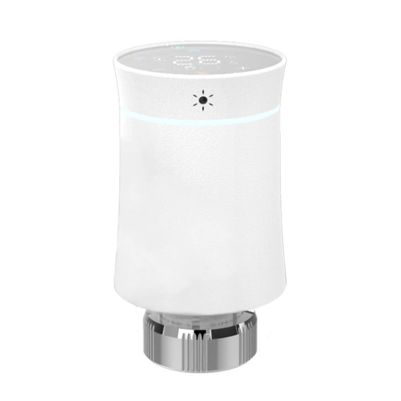 MOES - Cabezal termostático inteligente Zigbee 3.0 - Blanco