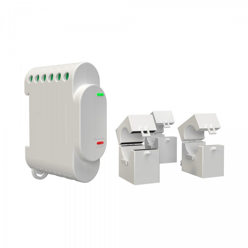 SHELLY - Comptador d'energia elèctrica Wi-Fi amb contactor 10A Shelly 3EM