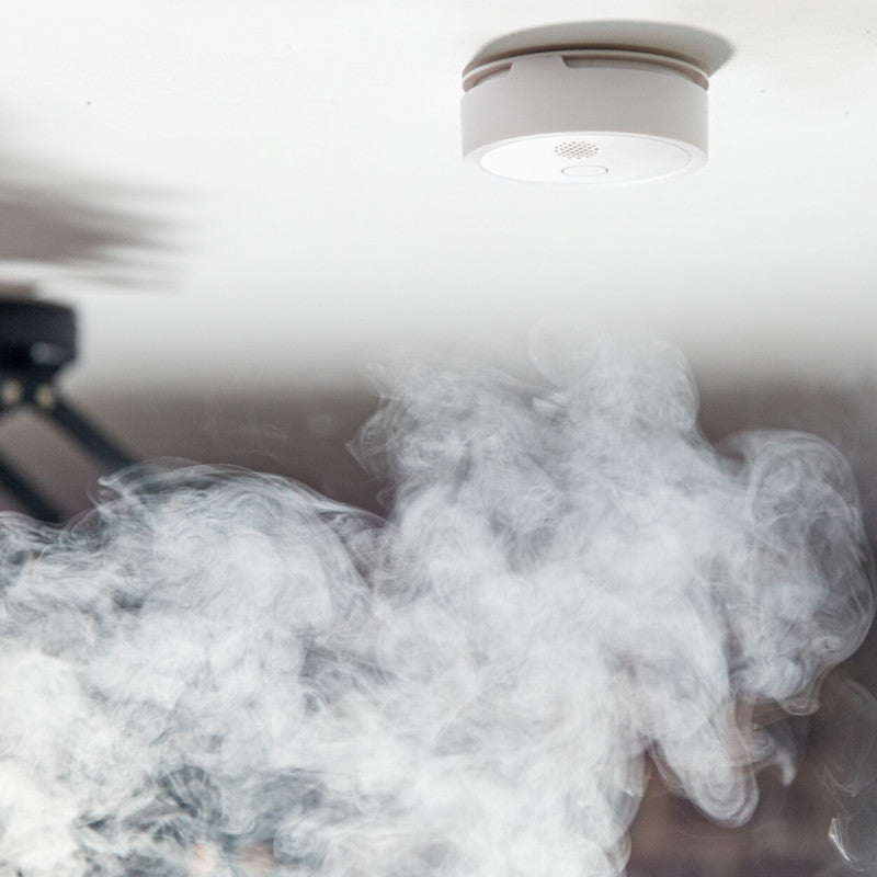 SHELLY - Detector de humo inteligente Shelly Plus Smoke Wi-Fi