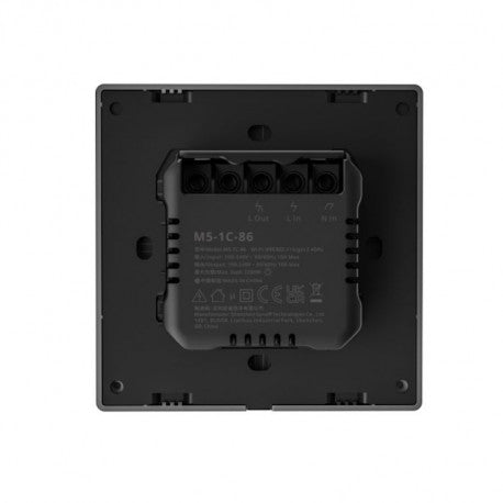 SONOFF - Interruptor de paret connectat WIFI (en xarxa) 1 canal - M5