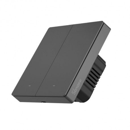 SONOFF - Interruptor de paret connectat WIFI (en xarxa) 2 canals - M5