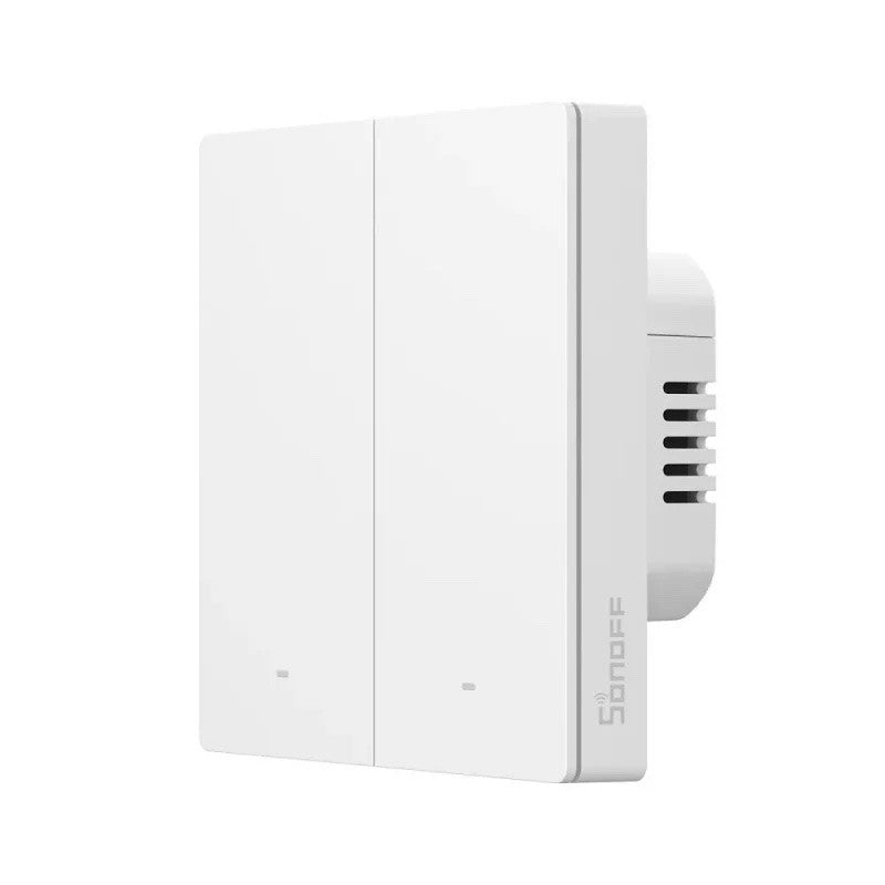 SONOFF - Interruptor de paret connectat WIFI (en xarxa) 2 canals - M5