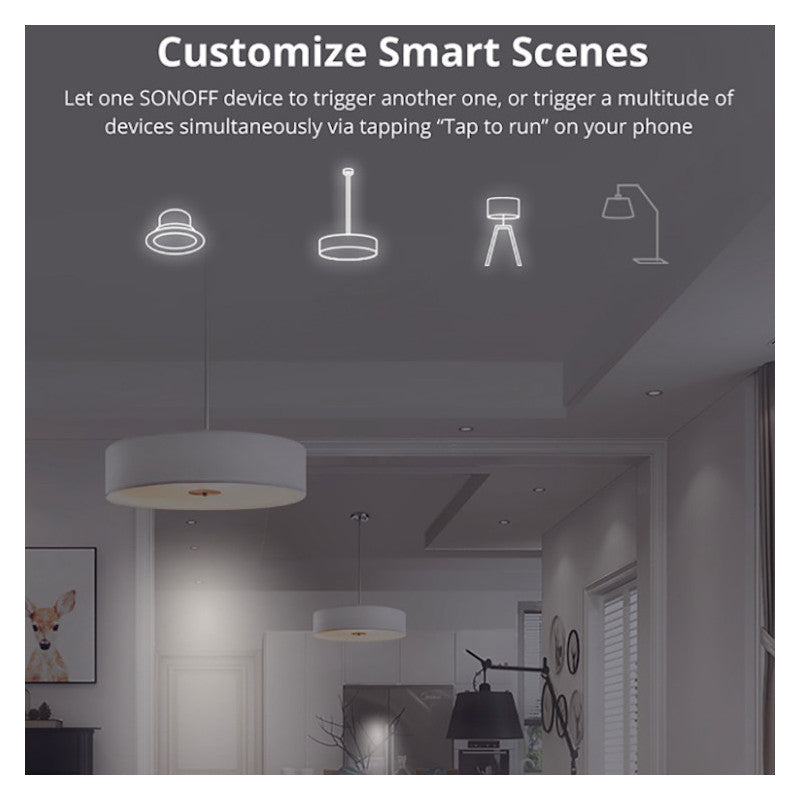 SONOFF - Micromódulo interruptor conectado WIFI (DIY)