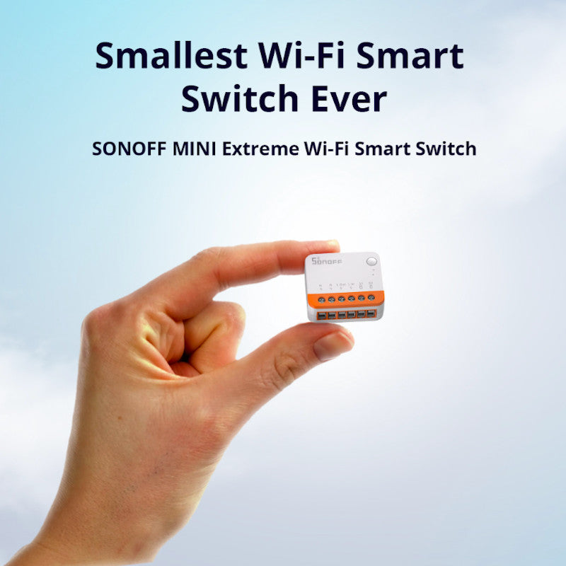 SONOFF - Módulo conmutador conectado Wi-Fi MINIR4 10A