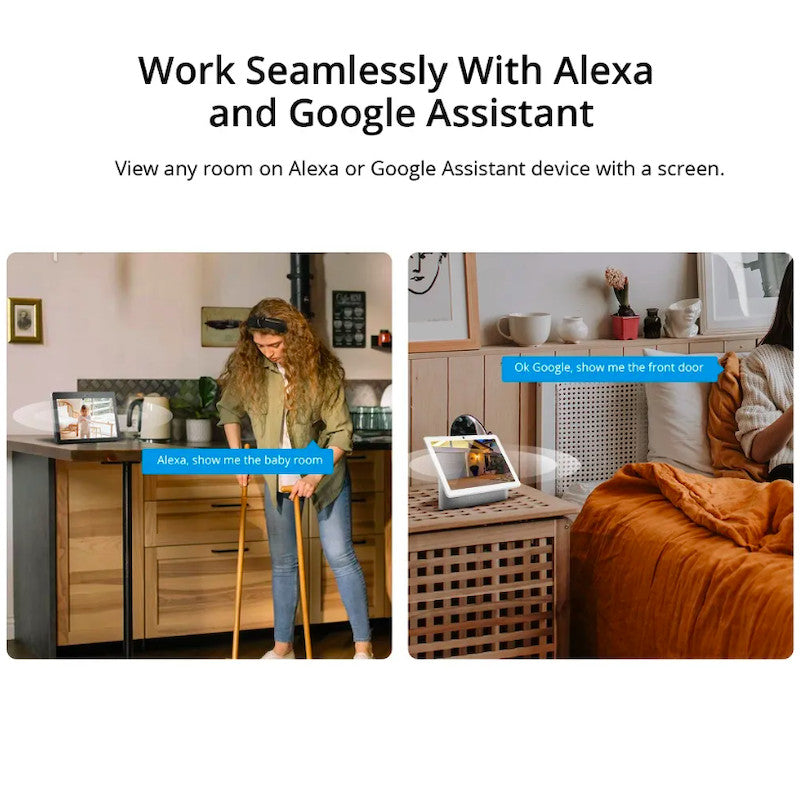 SONOFF - Cambra de seguretat intel·ligent CAM Slim Wi-Fi