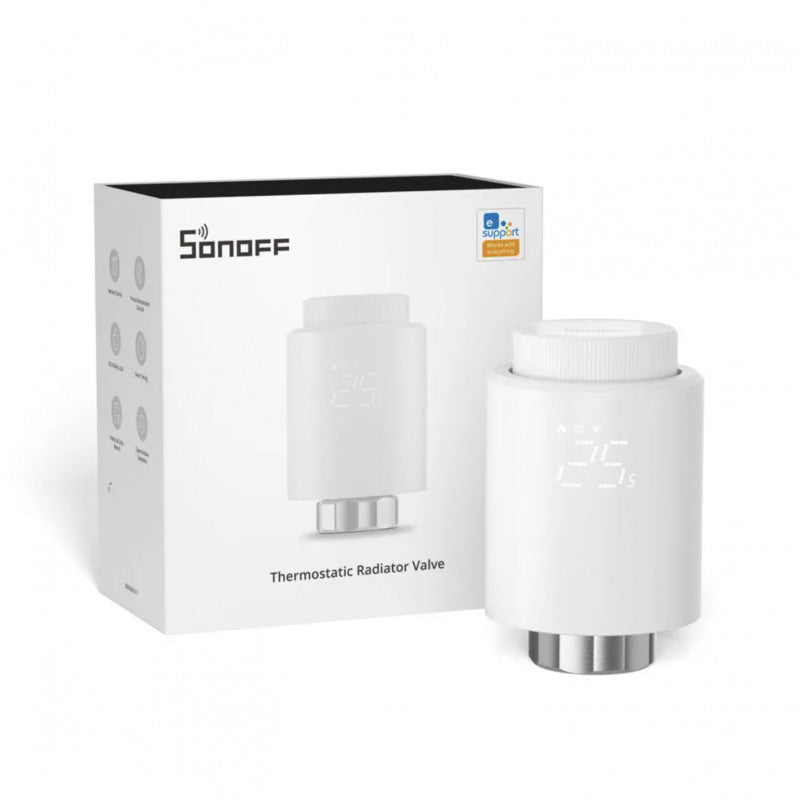 SONOFF - Capçal termostàtic connectat Zigbee 3.0