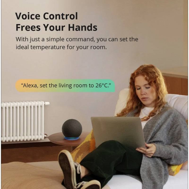 SONOFF - Capçal termostàtic connectat Zigbee 3.0