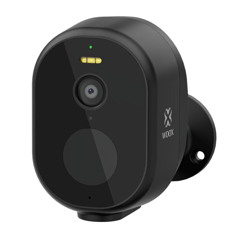 WOOX - Cambra exterior TEVA WIFI amb panell solar (compatible amb Alexa i Google Home)