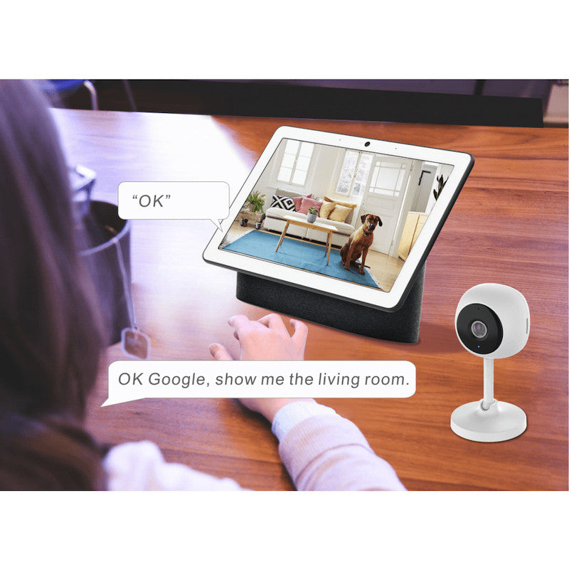 WOOX - Cambra interior amb cable WIFI (TEVA SmartLife, ALEXA i Google Assistant)