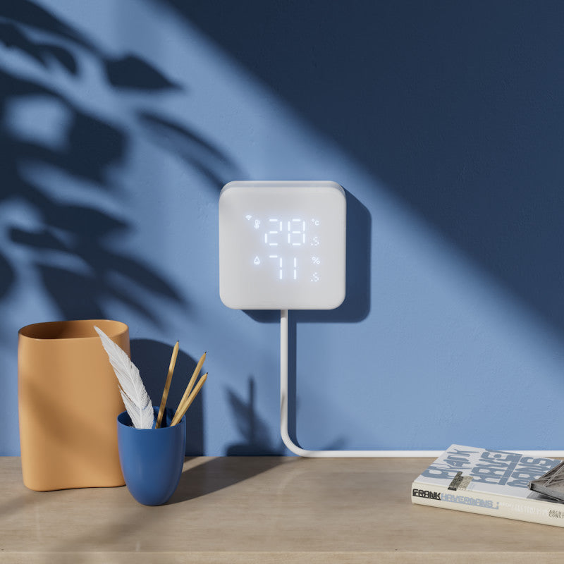 WOOX - Control remot per infrarojos intel·ligent + Sensor de temperatura WIFI Tuya