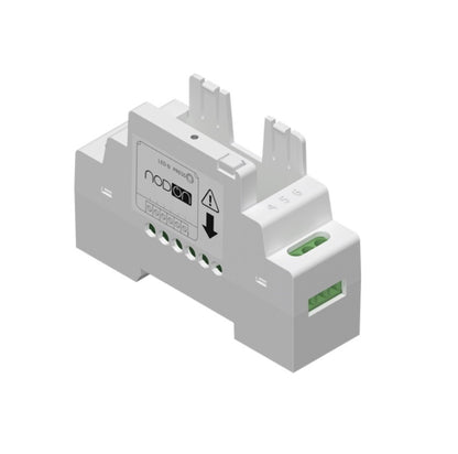 Adaptador carril DIN para módulo oculto x 1u.