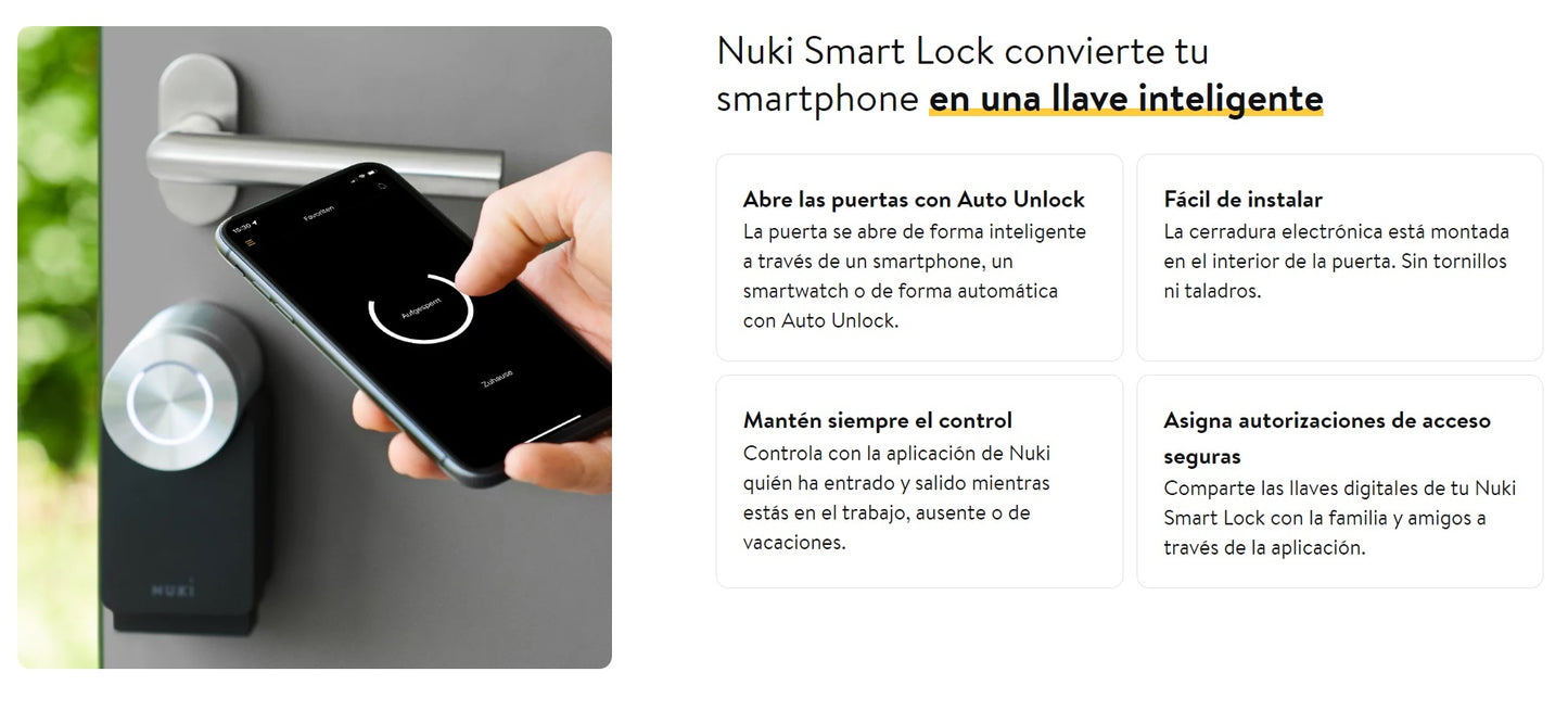 Nuki Smart Lock 3.0 Pro 