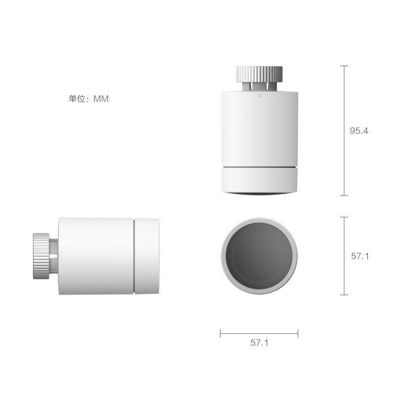 AQARA - Cabezal termostático Zigbee 3.0 Aqara Radiador Termostato E1