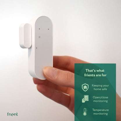 FRIENT - Detector d'obertura de portes o finestres Zigbee 3.0 + sensor de temperatura