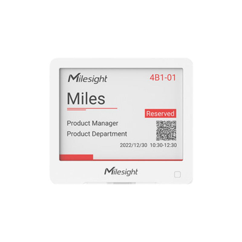 MILESIGHT - Pantalla táctil LoRawan E-Ink DS3604
