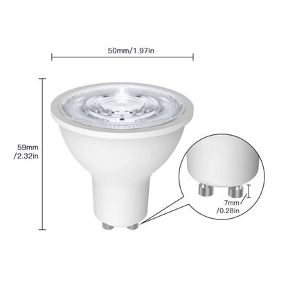 MOES - Bombeta connectada RGB+WW Zigbee GU10 (+sincronització de música) 