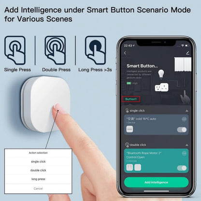 MOES - Botón giratorio inteligente Zigbee TUYA