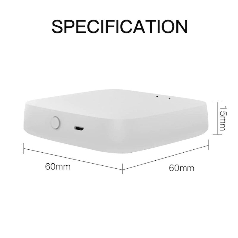 MOES - Caja domótica Zigbee + Bluetooth Tuya Smart Life (versión WIFI)