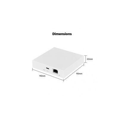 MOES - Caja domótica Zigbee Tuya + Matter over Thread (Ethernet)