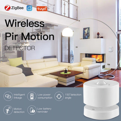 MOES - Detector de movimiento + luminosidad Zigbee TUYA con soporte giratorio