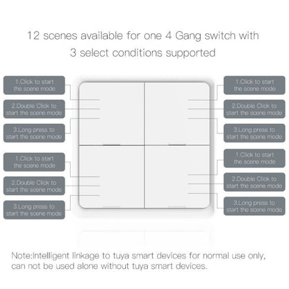 MOES - Interruptor Intel·ligent Sense fil Zigbee - 2 Botons 