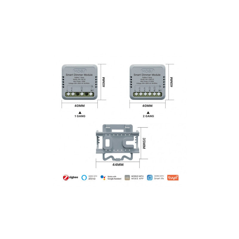 MOES - Mòdul ON/OFF Zigbee Tuya d'1 canal 