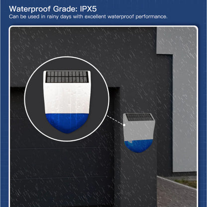 MOES - Sirena exterior Tuya WIFI (fuente de alimentación de panel solar)