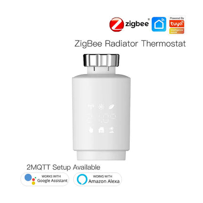 MOES - Capçal termostàtic intel·ligent Zigbee TEVA 