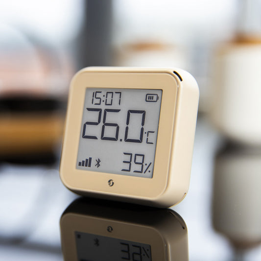 SHELLY - Sensor de temperatura y humedad Wi-Fi Shelly Plus H&T Gen3 (Marfil)