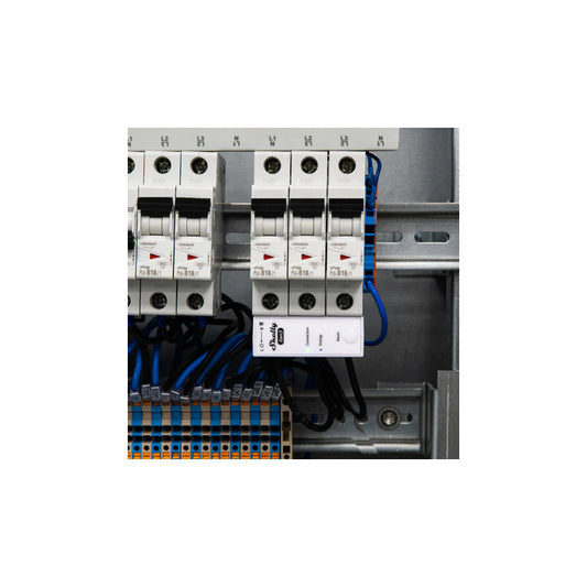 SHELLY - Medidor de energía Wi-Fi con conectores planos Shelly 3EM-63T Gen3