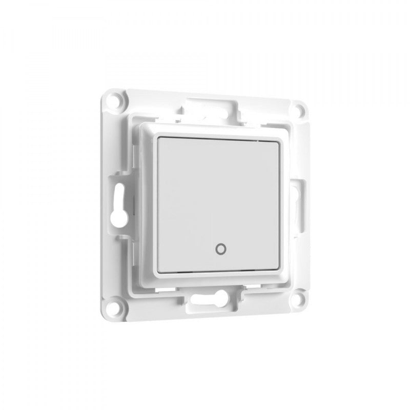 SHELLY - Interruptor de paret simple per a Shelly Wall Switch 1 micromòdul (blanc) 