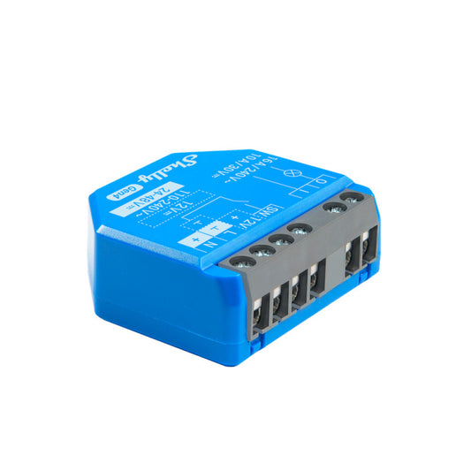 SHELLY - Módulo de interruptor de contacto seco W-Fi, Zigbee y Matter Shelly 1 Gen4