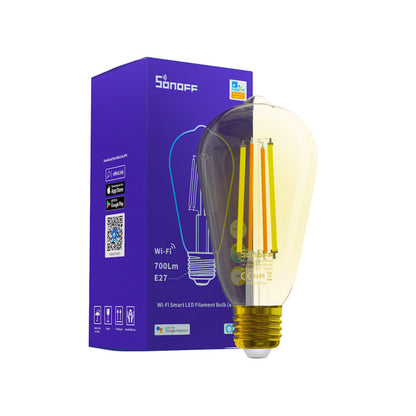 SONOFF - Bombilla de filamento LED Smart Wi-Fi (Ámbar)