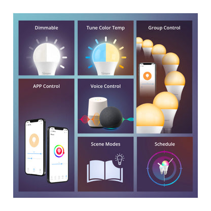 SONOFF - Bombeta intel·ligent WIFI RGBCW format E27 