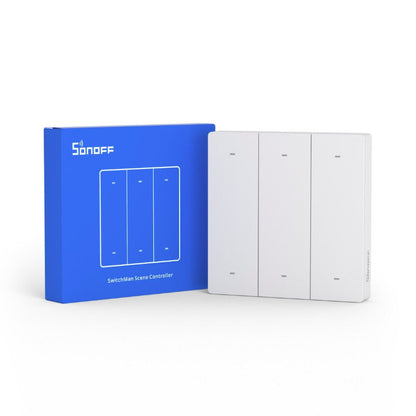 SONOFF - Interruptor de paret connectat SwitchMan WIFI (a piles) R5W - Blanc 